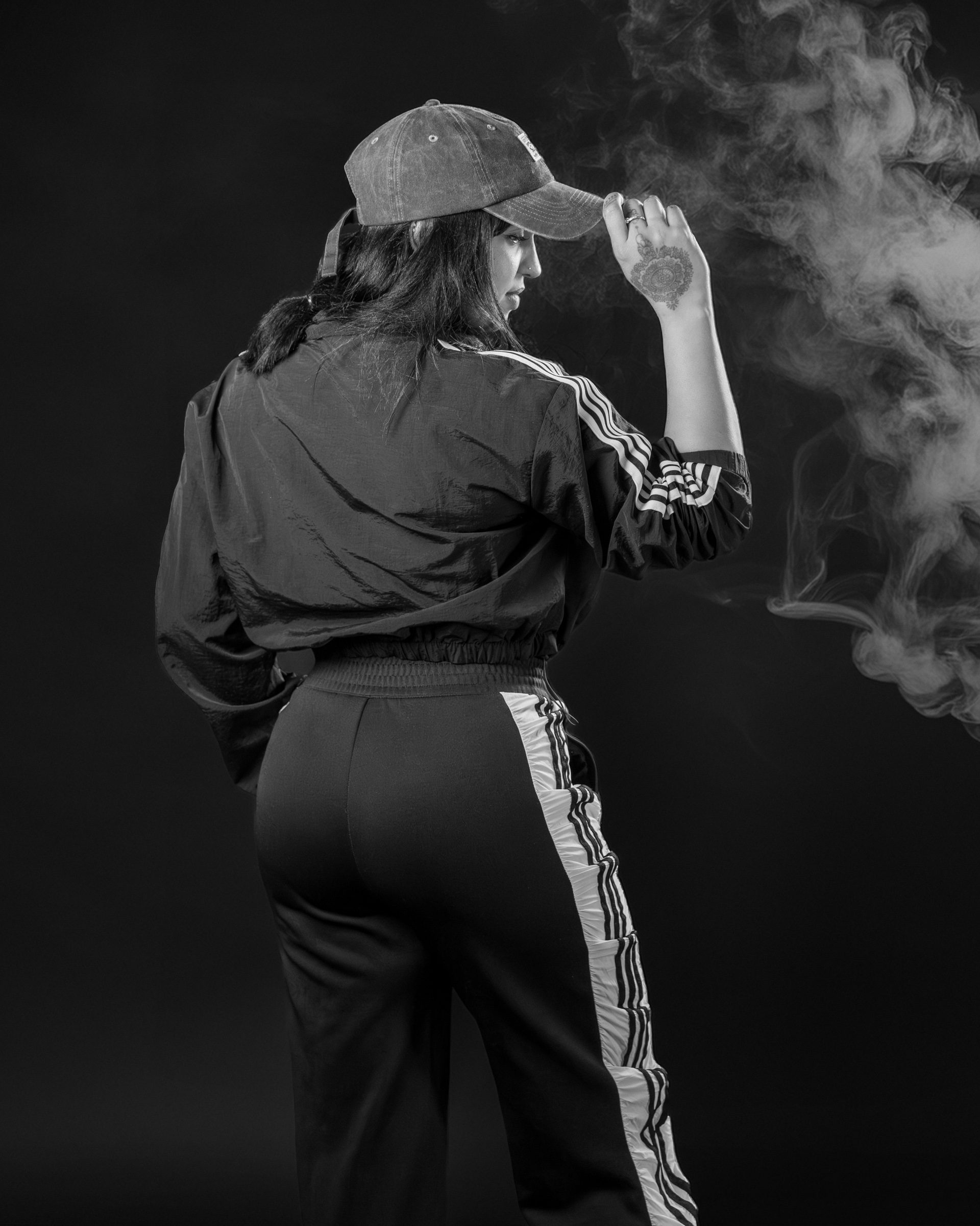 Latest from Instagram — black and white smoke study