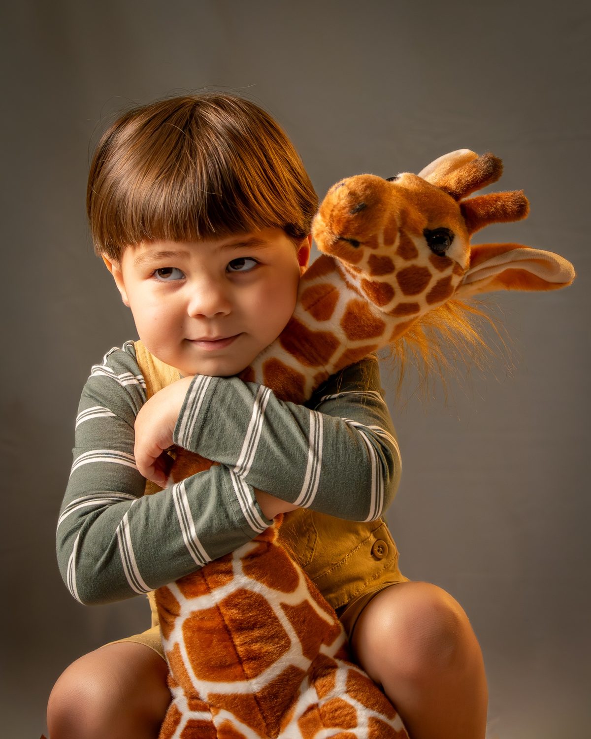 Children portrait studio session in Austin, TX
