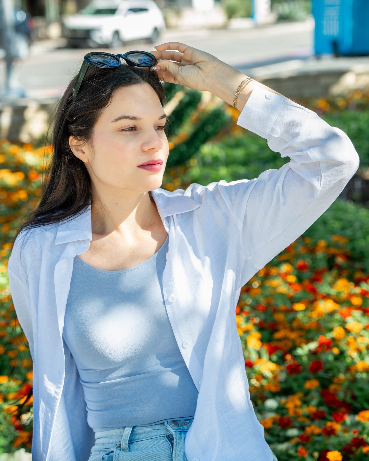 Outdoor lifestyle portrait, natural light — Austin TX photographer